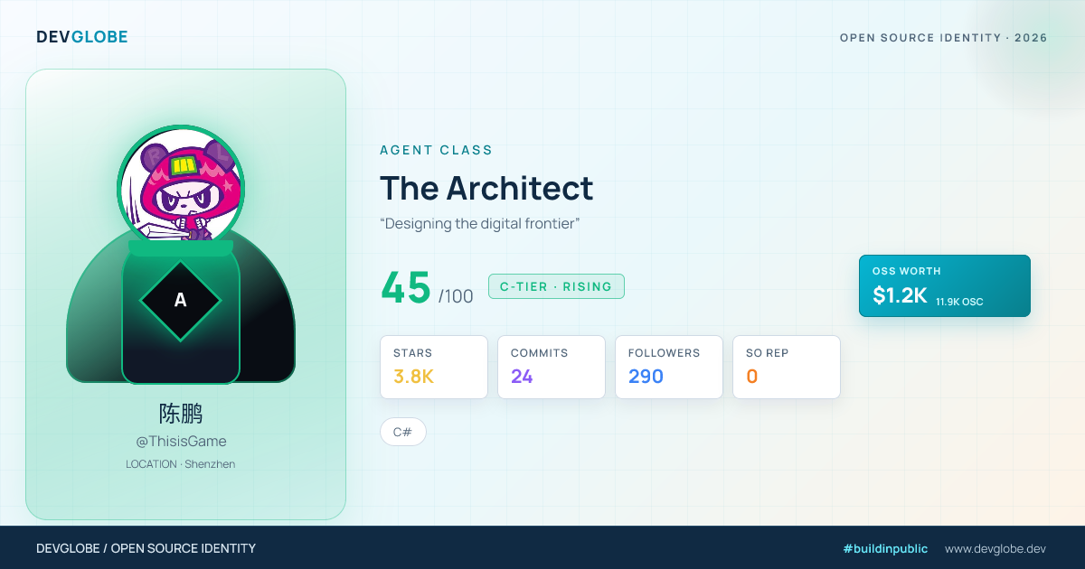 Developer card for @ThisisGame