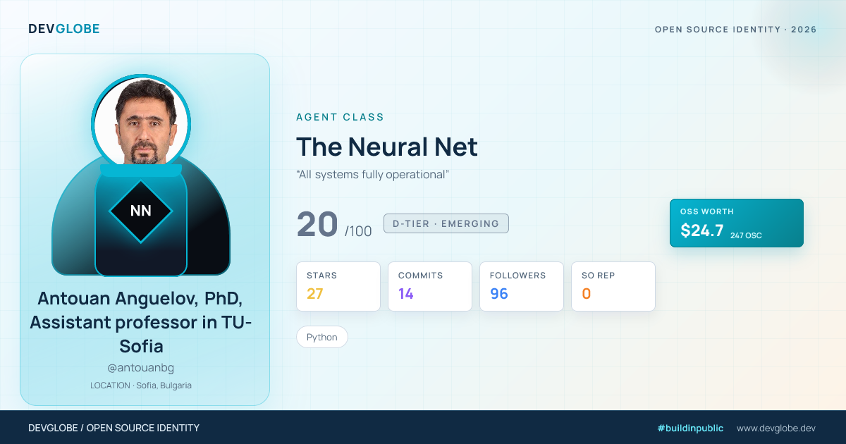 Developer card for @antouanbg