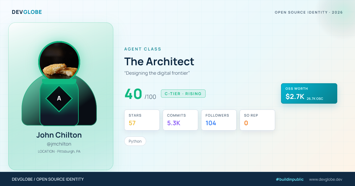 Developer card for @jmchilton